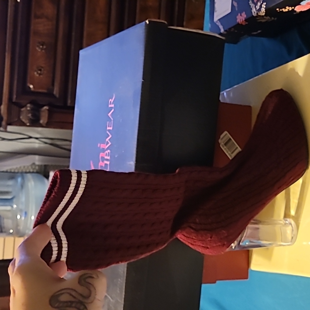 Sweater boots